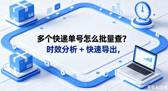 批量查询多个单号物流+时效分析，100单1-3秒、1000单不到1分钟，高效神器一键搞定
