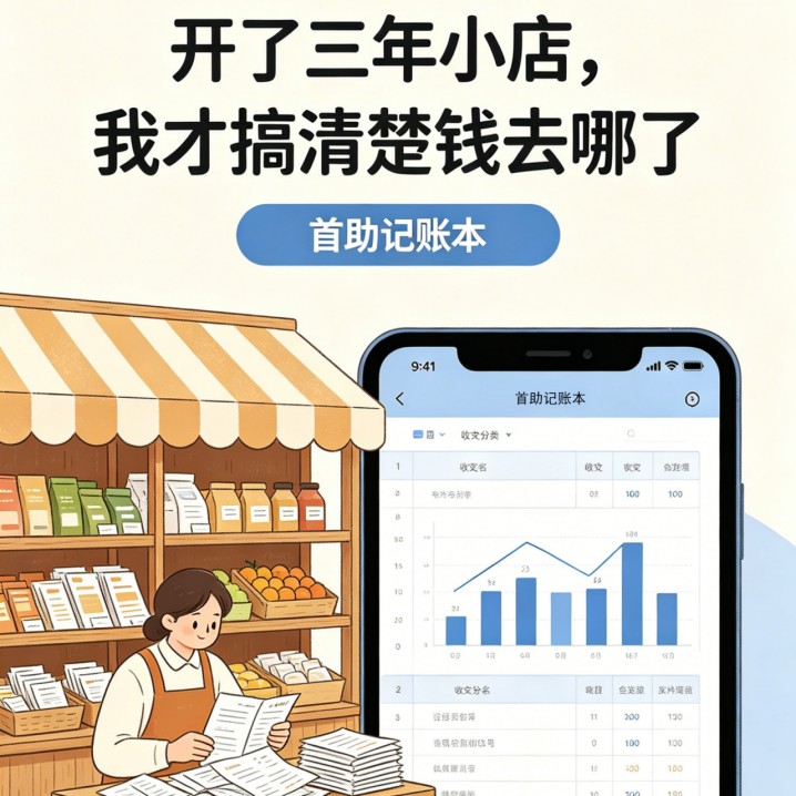 开了三年小店，我才搞清楚钱去哪了