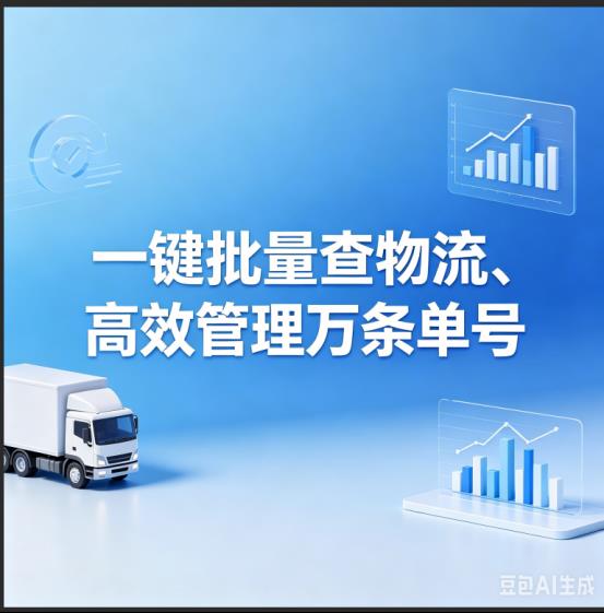 一键批量查物流、高效管理万条单号