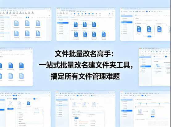 文件批量改名高手：一站式批量改名建文件夹工具，搞定所有文件管理难题
