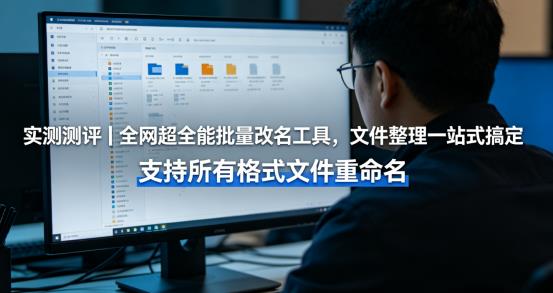 实测测评｜全网超全能批量改名工具，文件整理一站式搞定