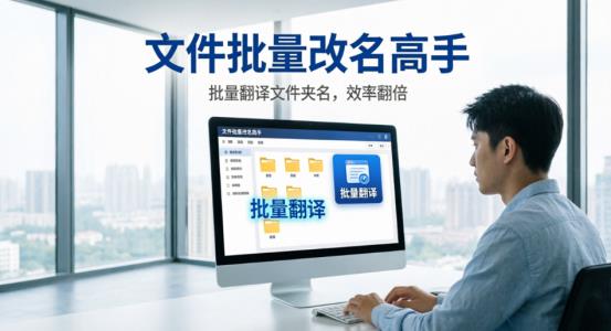 文件怎么批量翻译西语？文件批量改名高手图文教程详解