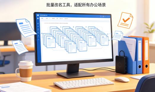 文件多到崩溃？学会这招，从此告别手动改名，省下时间准点下班